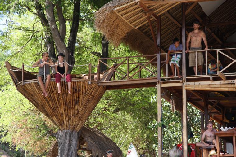 Surf Camp Lombok Vandrehjem Kuta  Eksteriør billede